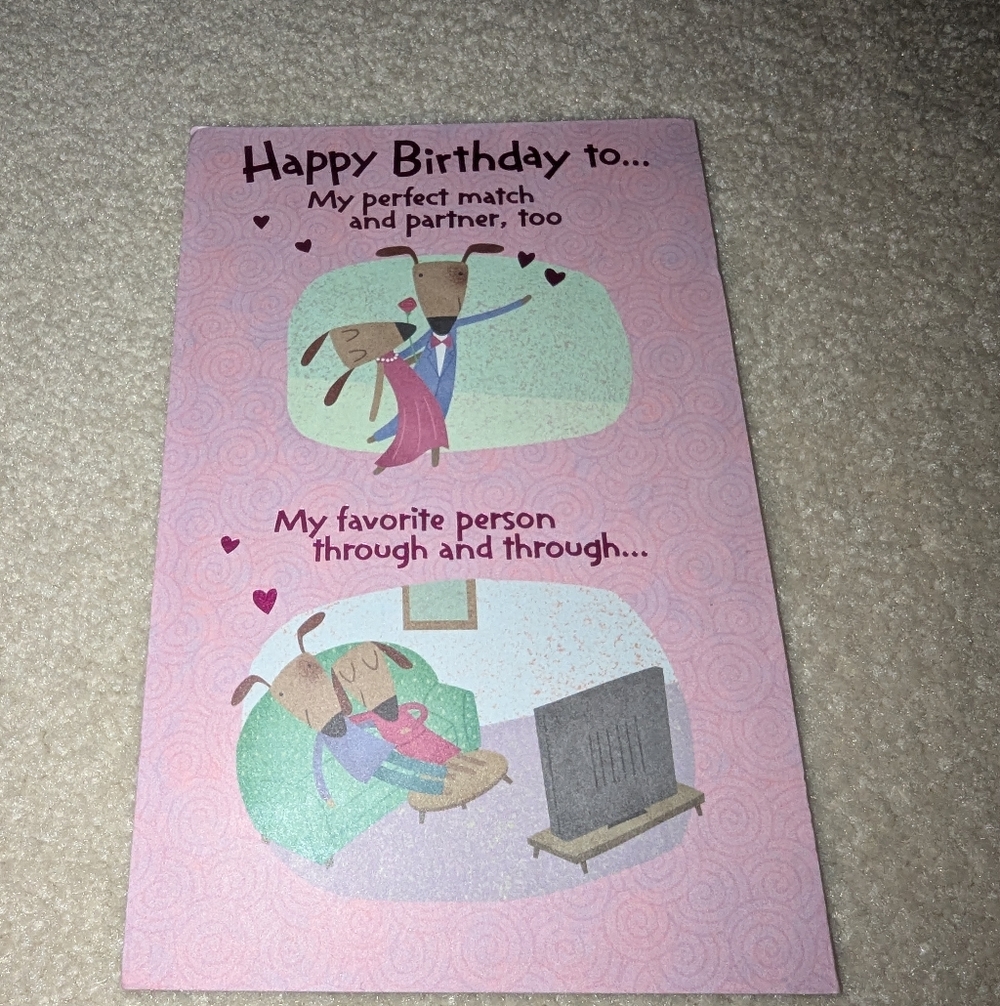 American Greetings Birthday Card